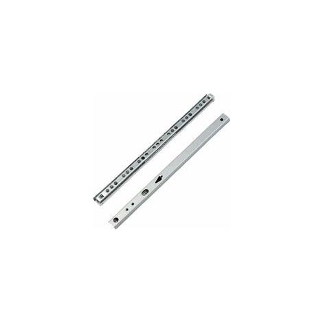 Coulisse Tiroir 1 paire Glissières pour Tiroirs en Métal à Roulement à Billes Coulisses à Bille Rails de Tiroirs à Coulisse Glissières à Roulement à Billes pour Tiroir de Meubles 246x17x10mm (1/5)