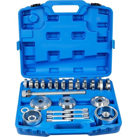 31 pièces Outil de roulement de Roue, Ensemble d'outils d'assemblage de roulement d'entraînement de Roue Universel, extracteur de moyeu de Roue (1/5)