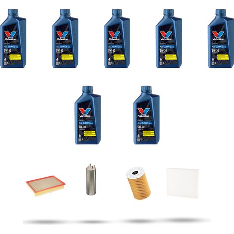 Kit tagliando 4 FILTRI e 7L OLIO compatibile con Vw Transporter 2.0 TDI (7E,7F) 84Kw dal 2011 al 2015 (1/5)