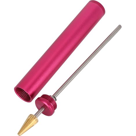 Stylo de teinture pour bords, outil applicateur à rouleau portatif pour la fabrication artisanale de similicuir, rose (1/5)