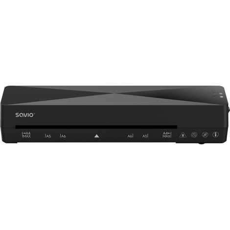 PLASTIFICADORA A4 SAVIO LR-01/B BLACK
