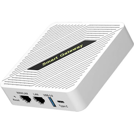 Mini-WLAN-6-Router AX1800 2,4/5-GHz-Router, Gigabit-Portable-Router (USA)