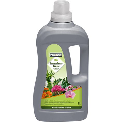 Primaster Bio Flüssigdünger 1 l für Zimmerpflanzen Dünger