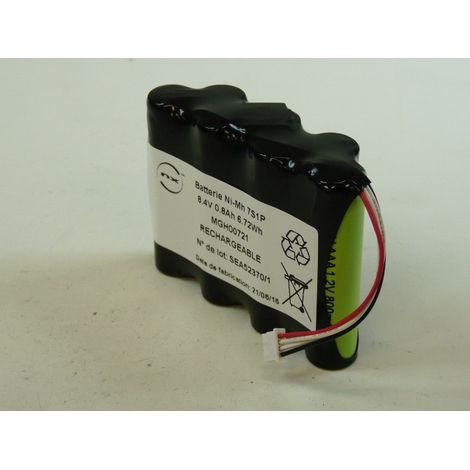 NX - Batterie NiMH 7x AAA 7S1P ST7 8.4V 800mAh Molex