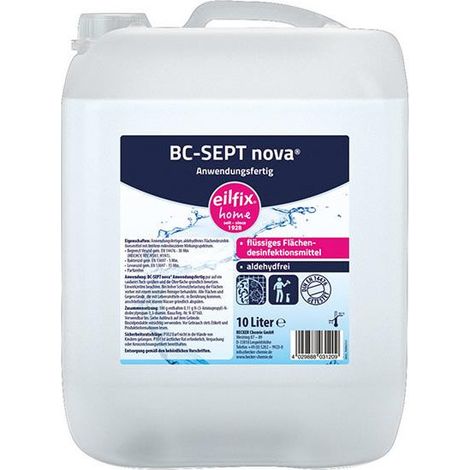 Eilfix Home BC-Sept Nova disinfezione delle superfici Tanica da 10 lt