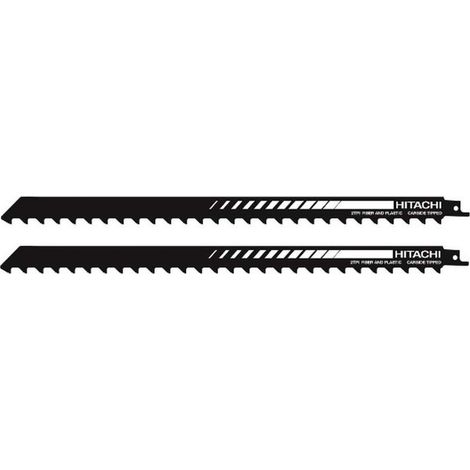 HiKOKI - Set di lame per seghe 2 TPI, lunghezza 400 mm, 2 pz. 752038