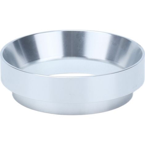 Universeller magnetischer Kaffeedosierring aus Aluminiumlegierung, 58 mm / 2,3 Zoll Filterhalter-Dosiertrichter, silbernes Zubehör (1/5)