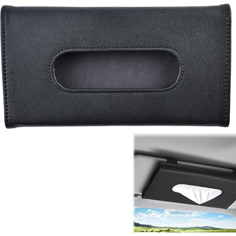 Porte mouchoirs de voiture porte serviettes de voiture boîte à mouchoirs porte boîte à mouchoirs pare soleil porte serviette pare (1/5)