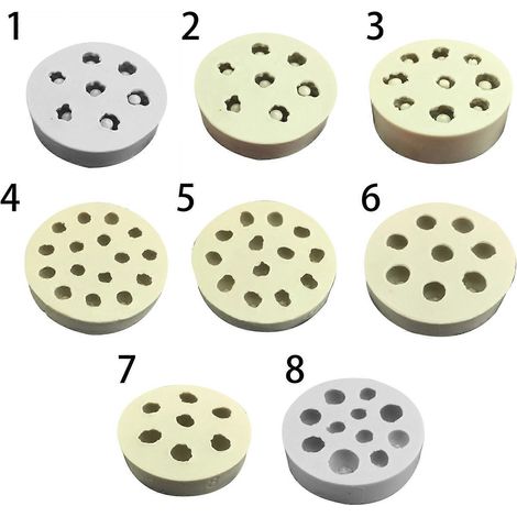 Moules en silicone framboises et myrtilles, fondant, bordure de gâteau, chocolat, décorations de gâteaux, outil de cuisine, accessoires de pâtisserie (1/3)