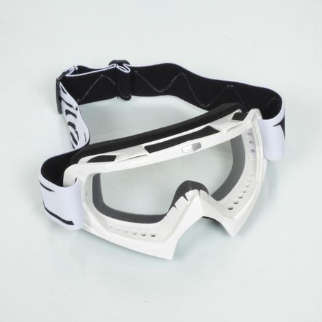 weiße maskenbrille für motocross quad enduro helme rc helmets (1/3)