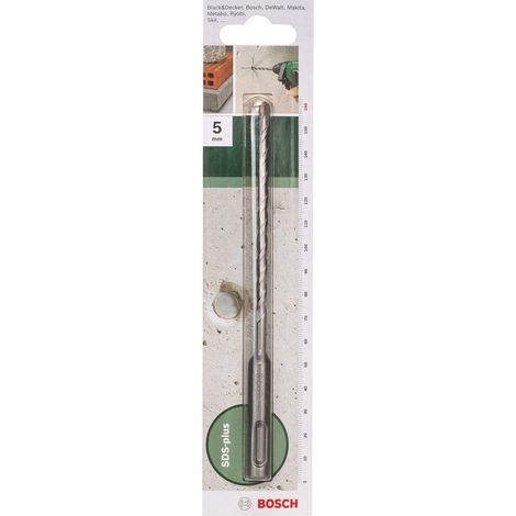 Foret SDS-Plus pour Marteau perforateur 160 mm Diamètre 5 mm (1/4)