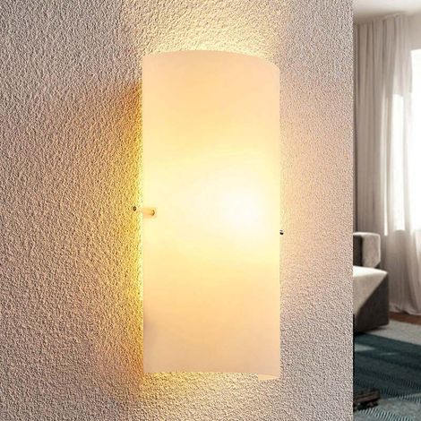 [NEUWERTIG] B-Ware Lindby Tuli Wandleuchte Wandlampe Leuchte Lampe E14 gefrostet 1xE14 40W LED Glas (1/2)
