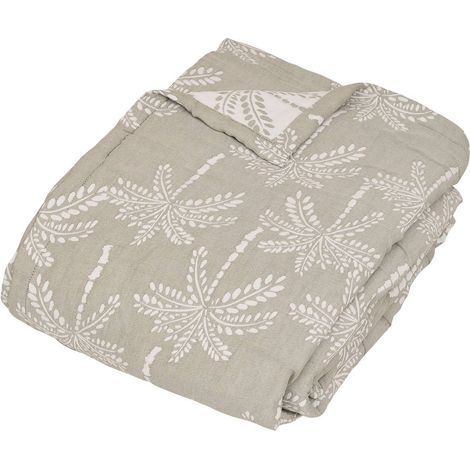 Copriletto nuvia verde celeste 260x240cm - Atmosphera créateur d'intérieur