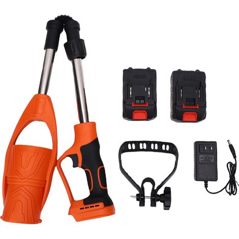 Souffleur de feuilles Pliable Sans fil Puissant 400W Batterie Lithium 63m/s Léger pour Jardin Neige Poussière (1/5)