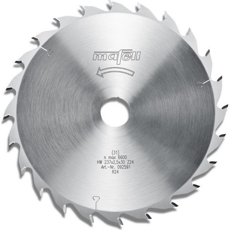 Mafell HM Sägeblatt 237x1,8/2,5 x 30mm Z 24 WZ Handkreissäge K 85 K85 Ec 092591