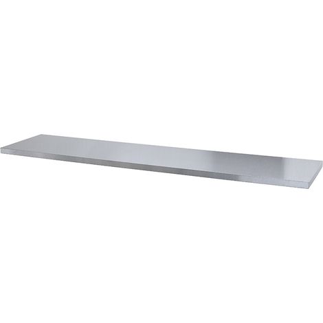 Arbeitsplatte aus Edelstahl 2040x460x35mm fur modulare Mobel Fervi a007/09l