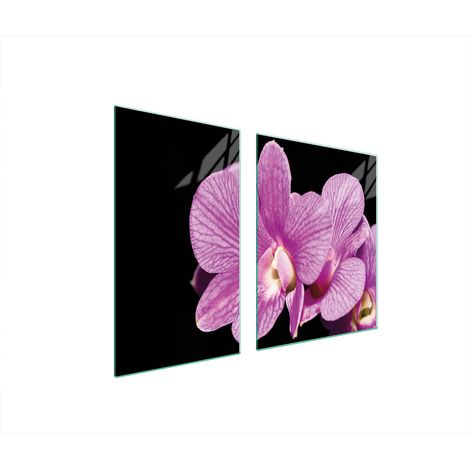 Glasplatte und Schneidebrett 100x52 Orchidee (1/5)