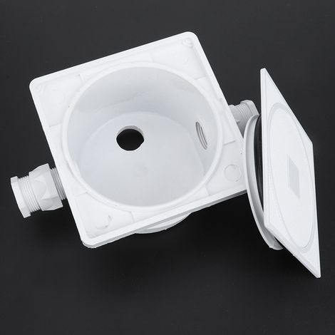 Boîte de jonction étanche G3/4 DN20, boîtier de distribution d'éclairage subaquatique, accessoires pour piscine (1/5)