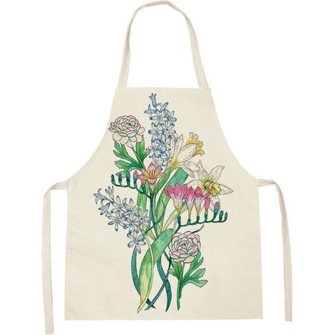 Tablier cadeau maison cuisine cuisine pâtisserie jardinage pour femmes hommes, environ 68-55 cm