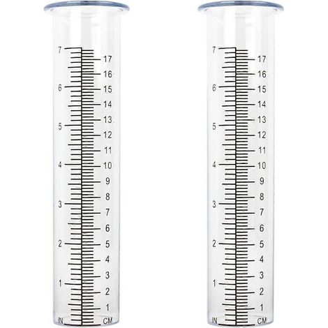 tubes de rechange en plastique pour pluviomètre -- (1/5)