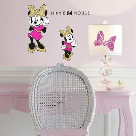 Stickers géant Minnie Mouse Glitter Disney 23x44cm (1/3)