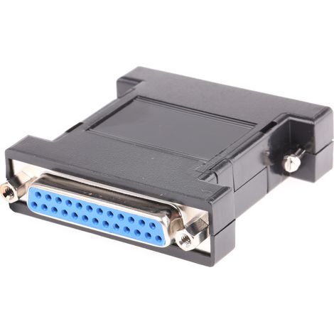 Adaptateur Sub-D 25 Mâle vers Sub-D 25 Femelle RS PRO ( Prix pour 1 )