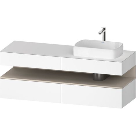 Duravit Collection One Konsolenwaschtischunterbau, 2 Auszüge, 2 (1/2)