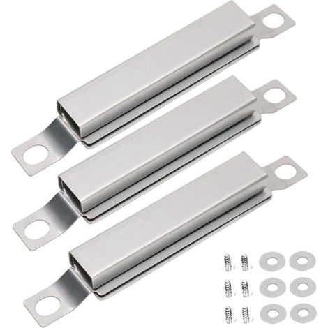 ZOLGINAH BBQ Grill Burner Repair Parts Kit Tubo de barbacoa de acero inoxidable Tubos de barbacoa de canal ajustable Tubo universal (1/5)