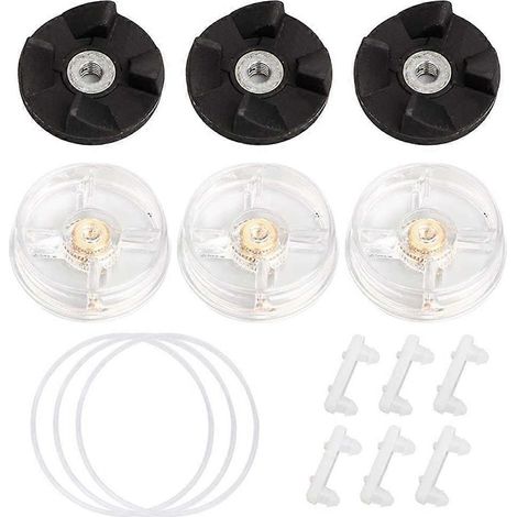 Pièces, engrenages, joints, 15 pièces/ensemble, 250 W, pour mixeur, avec engrenages de base, engrenages à lames et amortisseurs en caoutchouc (1/5)