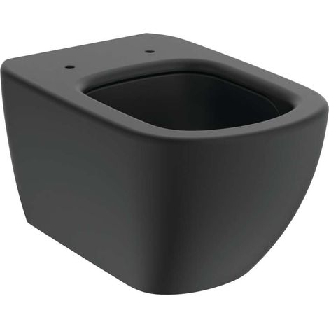 Ideal Standard Tesi - Wand-WC, Aquablade, schwarz T0079V3