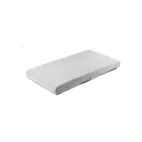 Lenzuolo con angoli in jersey grigio 140x70