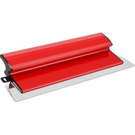 Lame d'écumage pour cloisons sèches de 40 cm – Spatule de plâtrage en acier inoxydable avec poignée en forme de Z, outil léger pour plâtrage, béton décoratif, murs, sols et comptoirs (1/5)