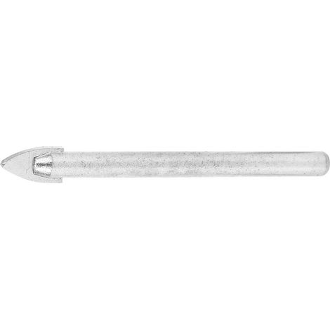 Foret triangulaire céramique industriel 8mm - Parfait pour alliages ferreux, marbre, verre et murs (1/5)