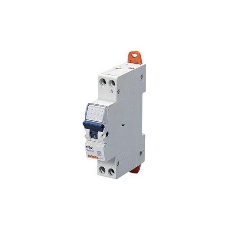 Gewiss - Interruttore Magnetotermico Compatto - Mtc 60 - 1P+N Curva C 25A - 1 Modulo (1/2)