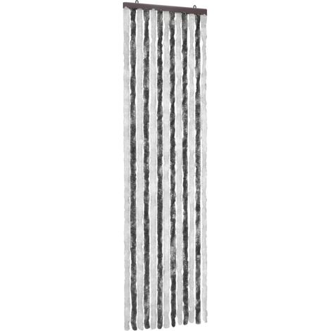 Mosquitera Gris y blanco 56 x 185 cm Chenille DEC022173