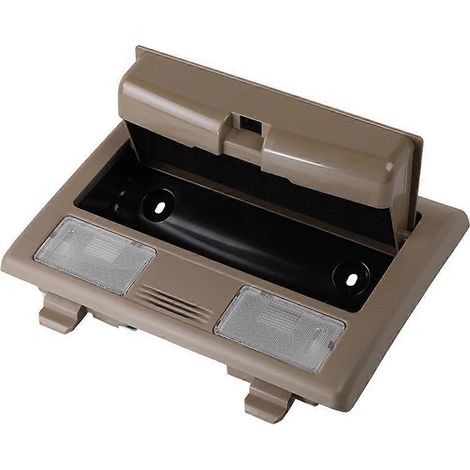Plafonnier beige avec éclairage intégré pour console centrale et étui à lunettes 81260-0K020-E1 pour Toyota Hilux Fortuner 2005-2015 (référence 812600K020) (1/5)