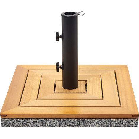 Sonnenschirmfuß CECCANO Braun Quadratisch 21 kg