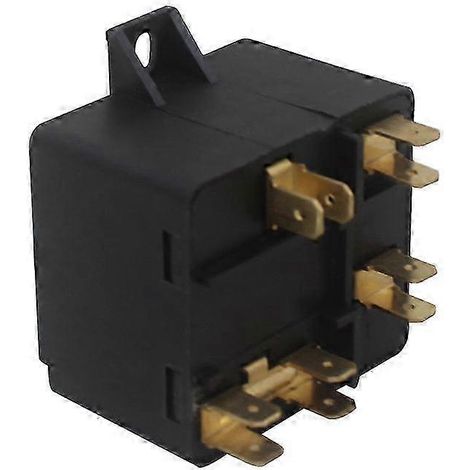 Boîtier de démarrage monophasé pour compresseur 220 V, relais et condensateur (1/5)
