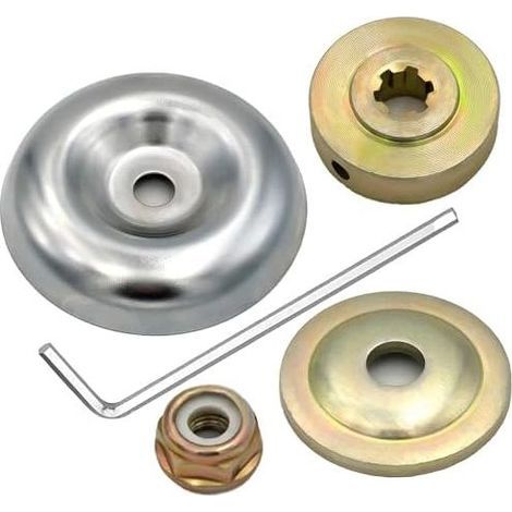 Set mit 2 robusten, 65 mm breiten C-Klemmen aus Edelstahl 304 mit großer Maulöffnung, Tigerklemme, Holzbearbeitungsklemme (1/5)