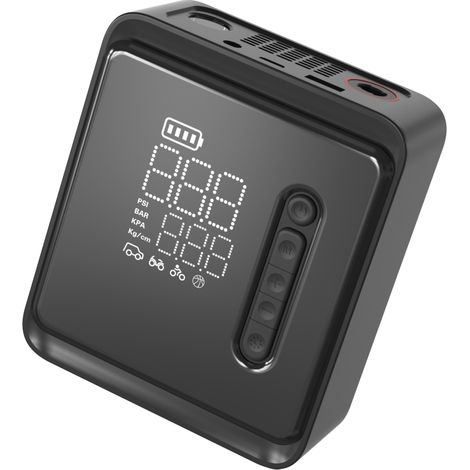 MOVA MAP001 Gonfleur portable sans fil 120 W – Batterie 3 × 2600 mAh, compact, gris argent (1/5)