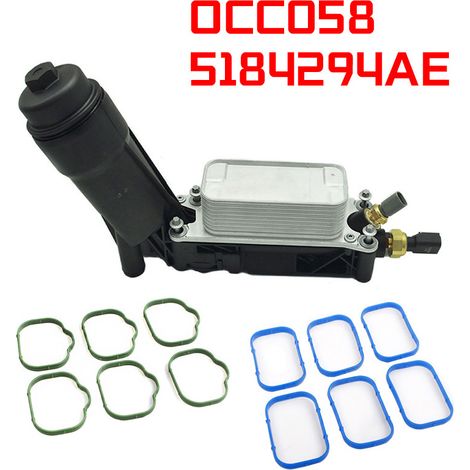 Ölkühlerfiltergehäuse für 11-13 Dodge Chrysler 3.6L Motoren 5184294AE - OCC058+CR1840 (1/4)