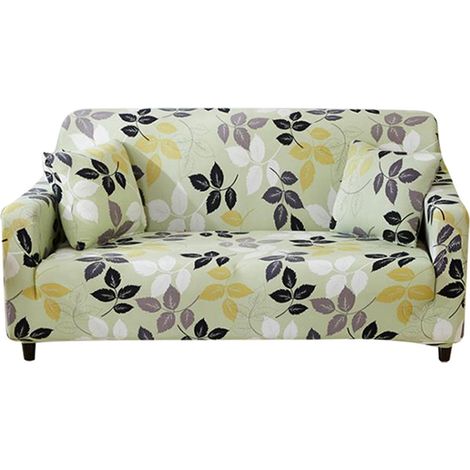 Housse de canapé imperméable et élastique, protège-coussin anti-poussière pour canapé deux places (1/5)