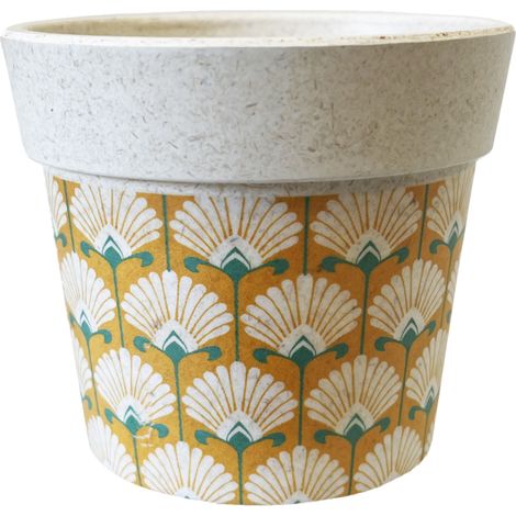 Mini cache pot en bambou pour mini succulentes (1/2)