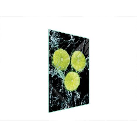 TABLA DE CORTAR DE VIDRIO 35x52 LIMÓN (1/5)