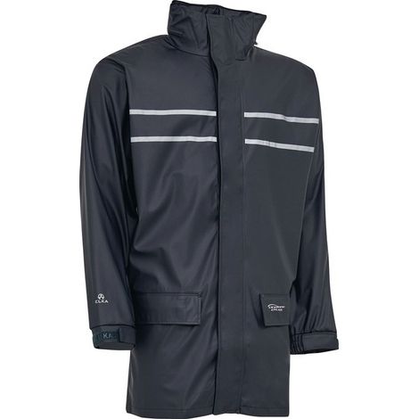 Veste imperméable DRY ZONE D-LUX Taille M marine ELKA RAINWEAR