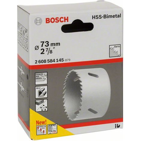 Bosch Lochsäge HSS-Bimetall für Standardadapter 73 mm, 2 7/8"