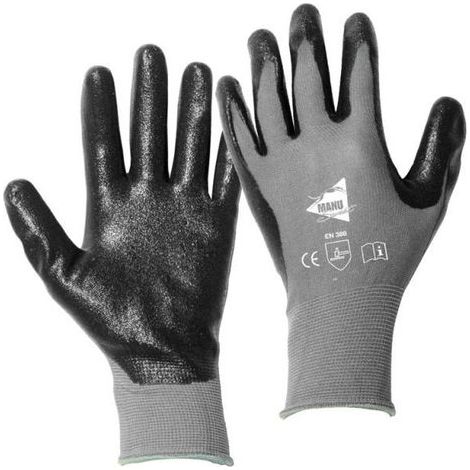Paires de gants polyamide enduits nitrile SINGER SAFETY NYM313NIB – Performance et protection  10 (1/2)