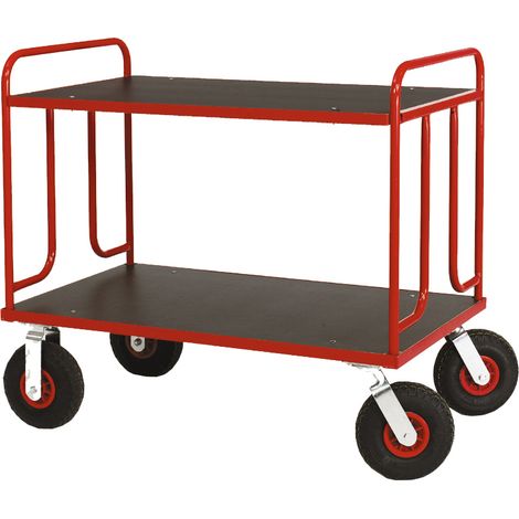 Serie 700 supporto rosso per carrelli 760x600x25mm - Kongamek KM731-44