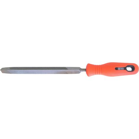 Lima triangolare bastarda taglio 2 L. 125 mm.