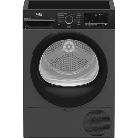 Beko – Sèche-linge 8 kg à pompe à chaleur – Classe énergétique A++ – Niveau sonore 64 dB – Dimensions 84,6x59,8x54,5 cm - D34H28393A